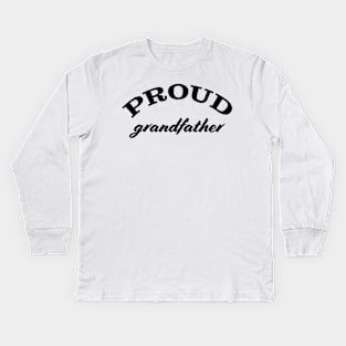 Proud grandfather Kids Long Sleeve T-Shirt